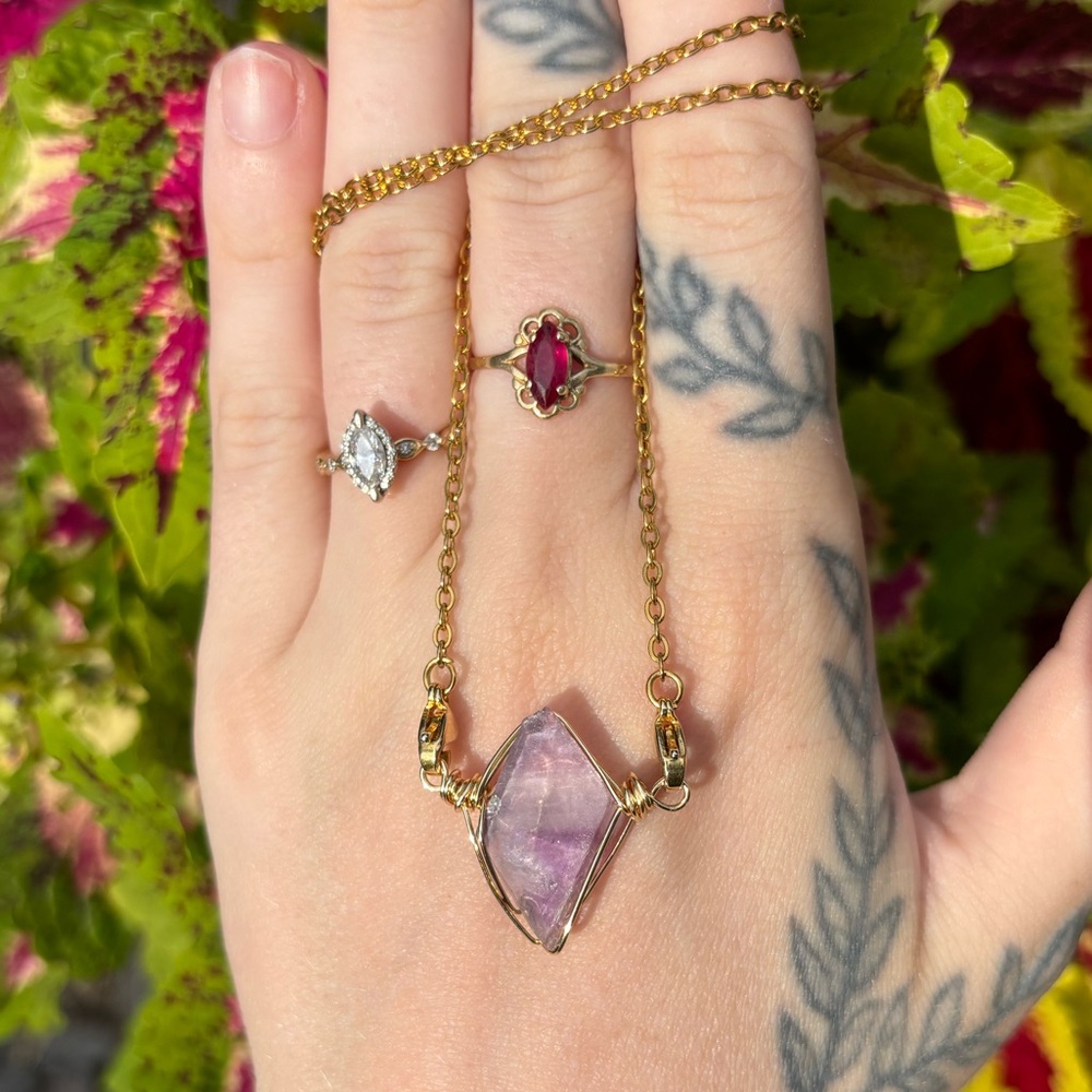 Flourite Interchangeable Necklace - image 1